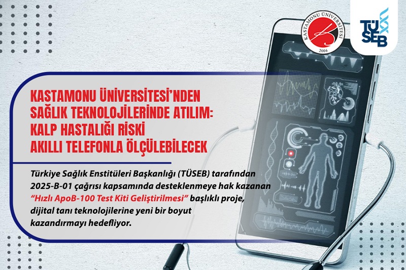 Üniversitemizden Sağlık Teknolojilerinde Atılım: Kalp Hastalığı Riski Akıllı Telefonla Ölçülebilecek